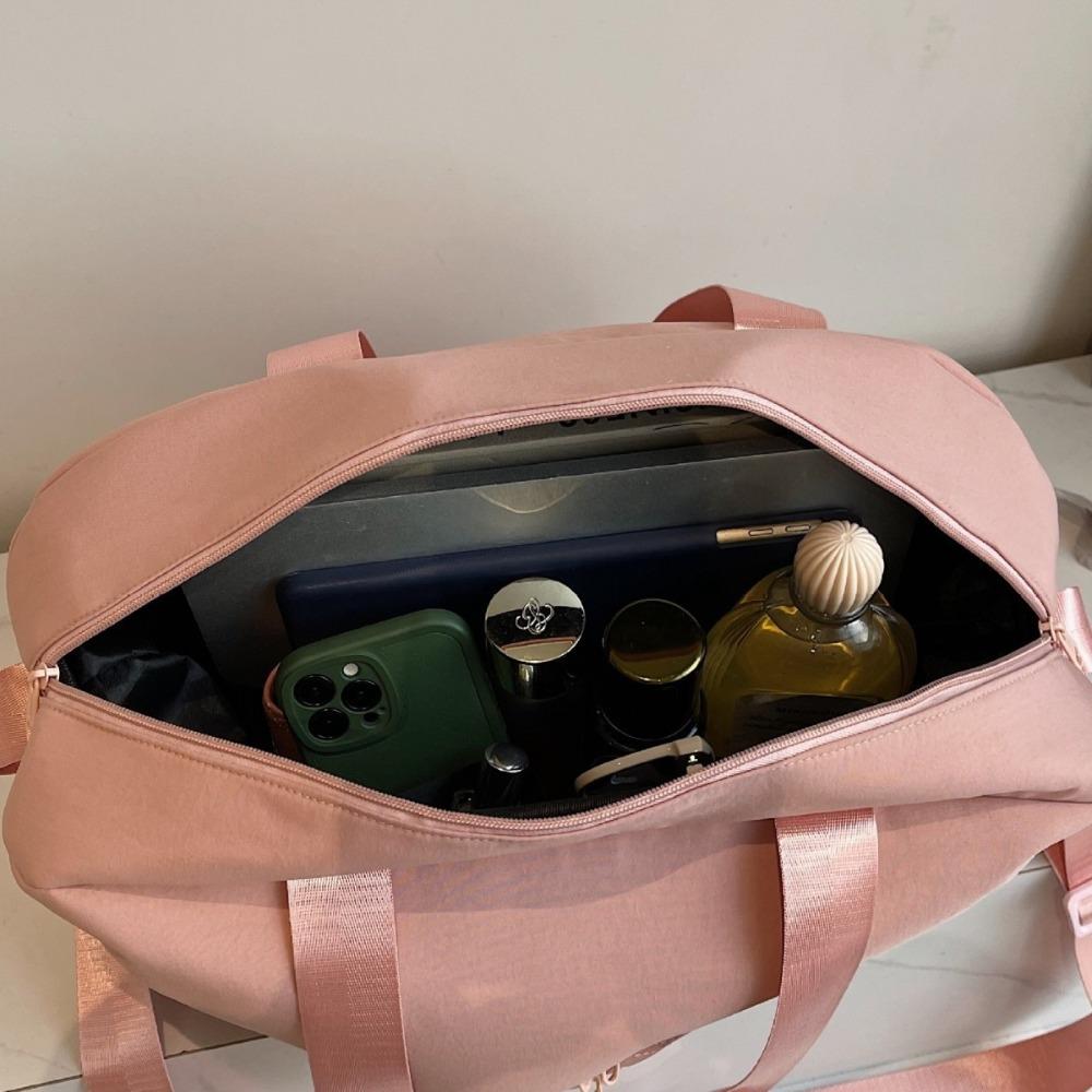 New large-capacity travel bag, diamond embroidery thread boarding bag, short-haul luggage bag, shoulder crossbody mother and baby bag.