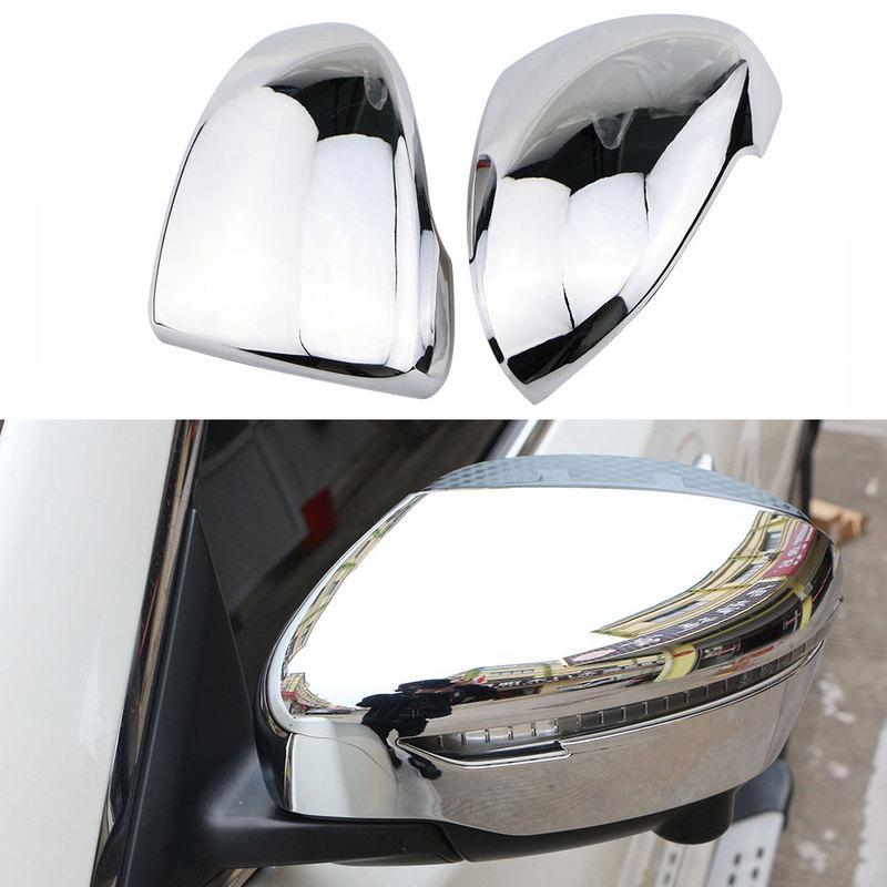 For Nissan X-Trail Xtrail T32 Rogue 2014 -  Qashqai J11 2014 -  Rearview Mirror Cover Side Mirrors Sticker Accessories