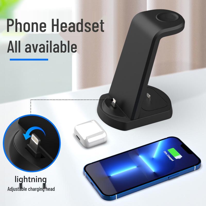 3-in-1 Foldable Magnetic 15W Wireless Charger for Apple Devices