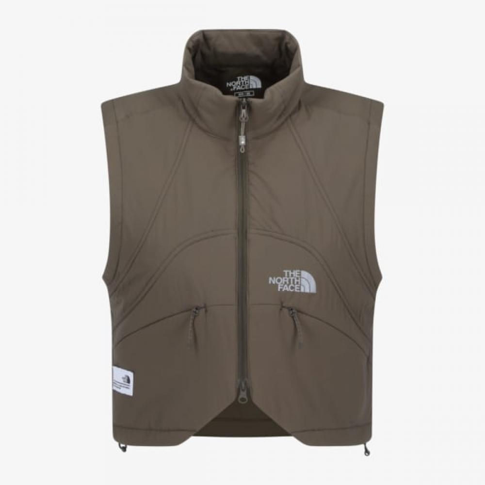 The North Face Thermal Run Vest Light Brown Nv3nr50l