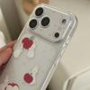 Cute Star Apple Rabbit for iPhone17Promax Mobile Phone Case Apple 16 Transparent 15 Space Case 14