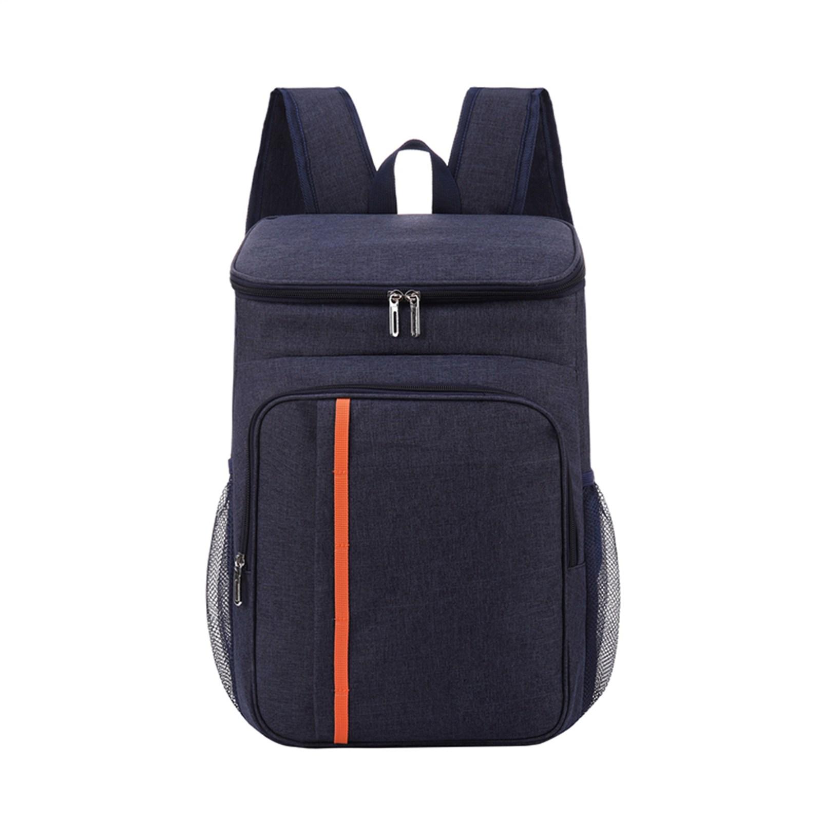 

18L Large Capacity Leak Proof Lunch Backpack Thermal Large Picnic Cool and Warm Insulated Bag Outdoor Food and Beverage Storage темно-синий