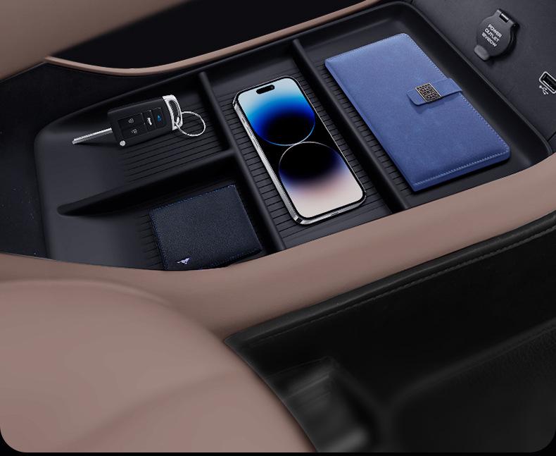 Zhiji LS9 Pudełko do przechowywania podłokietnika konsoli środkowej - Akcesorium do modyfikacji samochodu