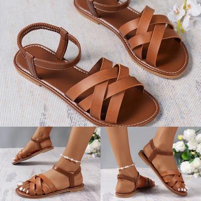 Summer Shoes Fashion Flat Shoes Sandals Roman Shoes Beach Shoes Women's Shoes