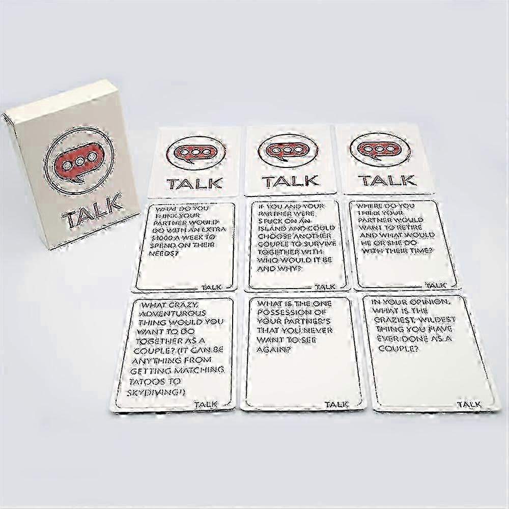 3-in-1 Talk Flirt Dare Card Game for Couples - Reignite Romance, Date Night Idea