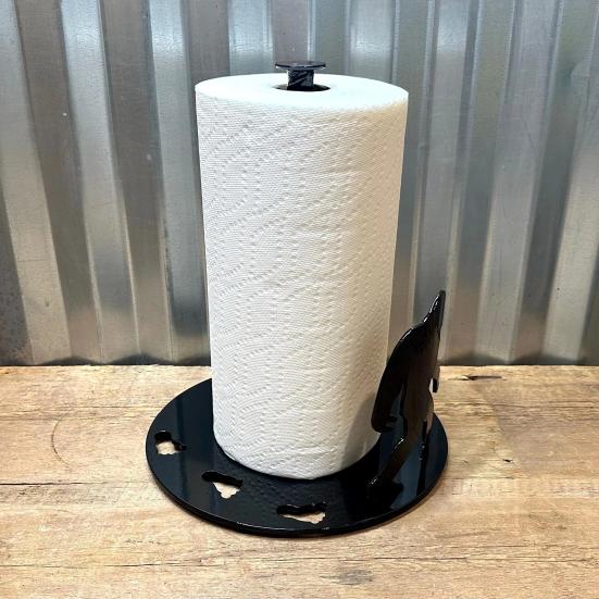 Papierhandtuchhalter mit beschwerter Basis, lustiger Papierturmständer in Tierform für die Küchenarbeitsplatte, Toilettenpapierspender