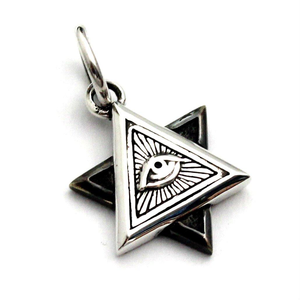 goodvibrations Providence Eye Hexagram Pendant