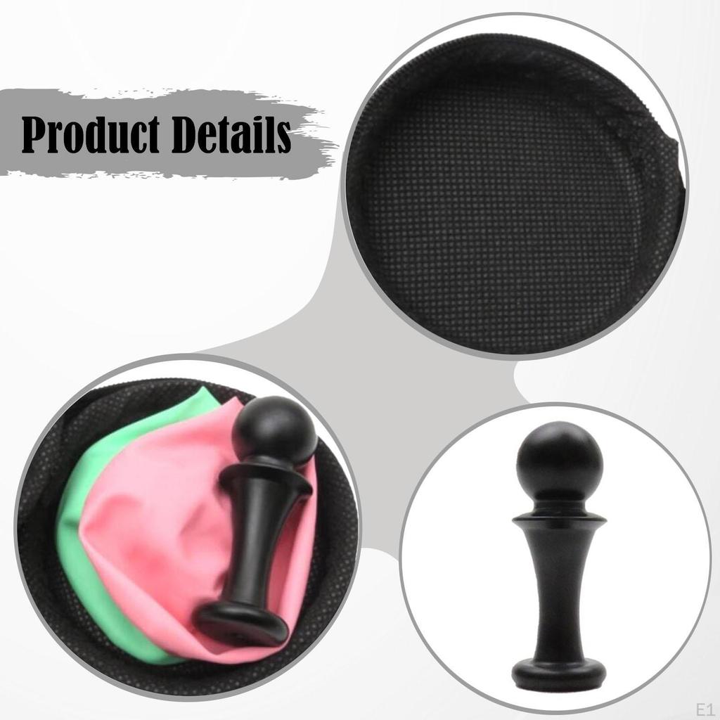 Scuba Diving Ear Equalization with EVA Storage Case Auxiliary Practice Tools Black