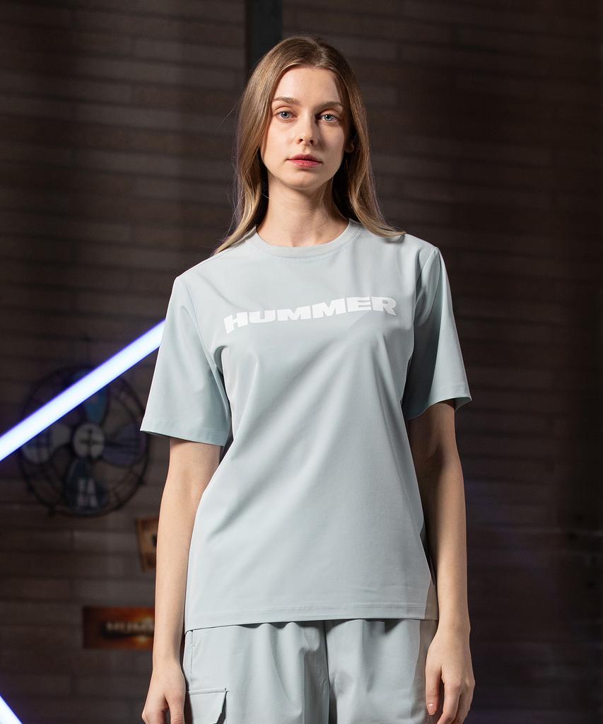 HUMMER Women H1 Signature Logo Cool Short Sleeve T-Shirt Mint