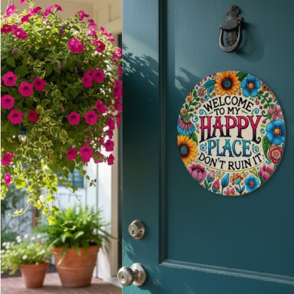 Wooden American- Doorplate Refrigerator Decorative Tag