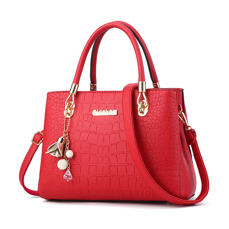 2023 New Fashion Women's Handbag Big Bag Korean Style Shoulder Crossbody Bag Simple Urban Minimalist Pu Bucket Bag