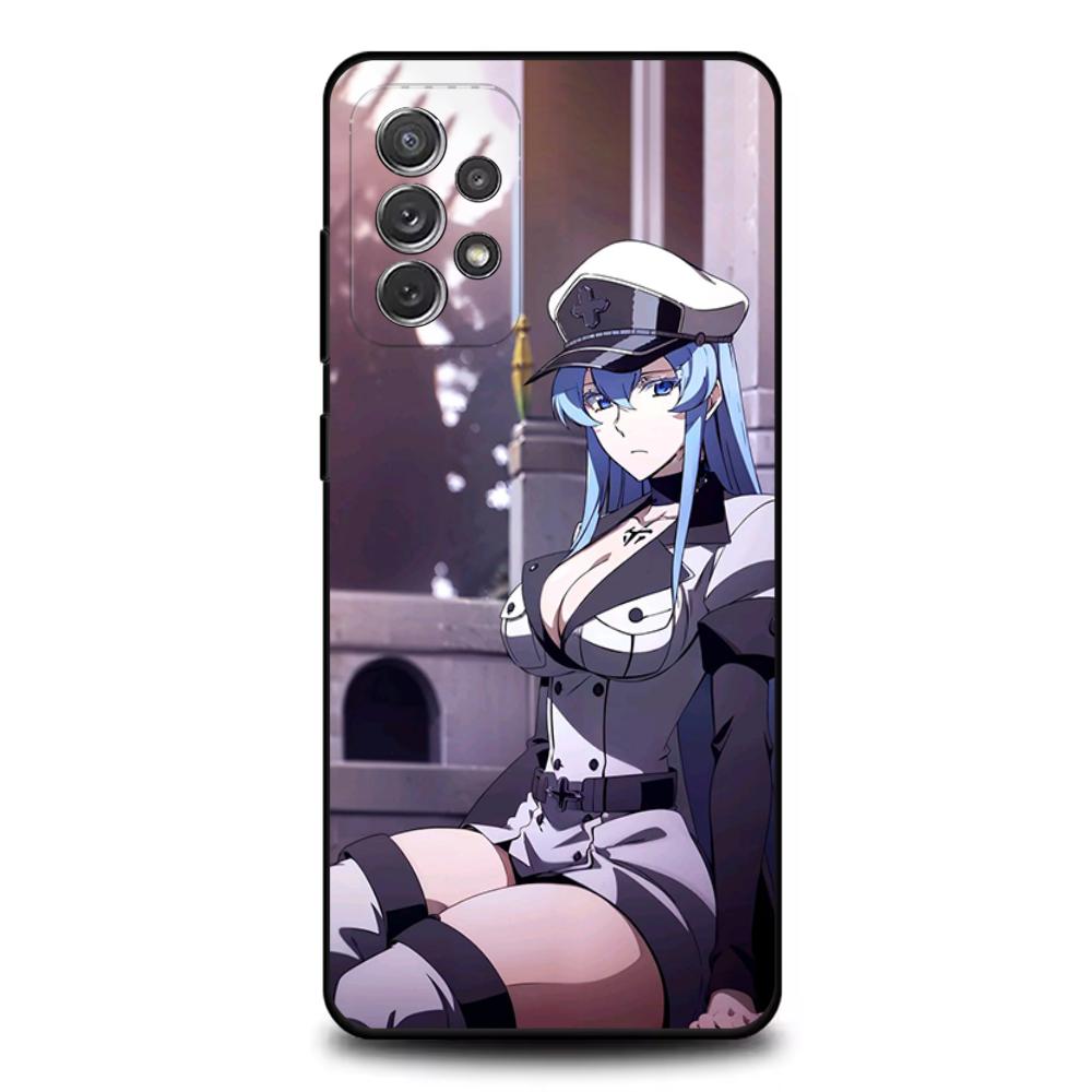 Akame Ga KILL Cool Anime Phone Case For Samsung S25,S24,S21,S22,S23,S30,Ultra,S20,Plus,Fe,Lite,Note,10,9,5G Black Cover