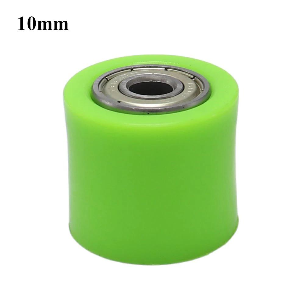 M10 Drive Chain Roller Pulley Wheel Slider Tensioner Wheel Guide For Street Bike Enduro Motorcycle Motocross CRF 10mm