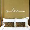 Love Arrow Wall Sticker Home Decoration For Bedroom Living Room Decor Wall Stickers Mural Vinyl Decorative Wallpaper Wall Decor
