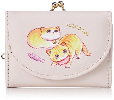 Aldi Tri-fold Wallet, Necoco Collaboration Series, A49, Beige