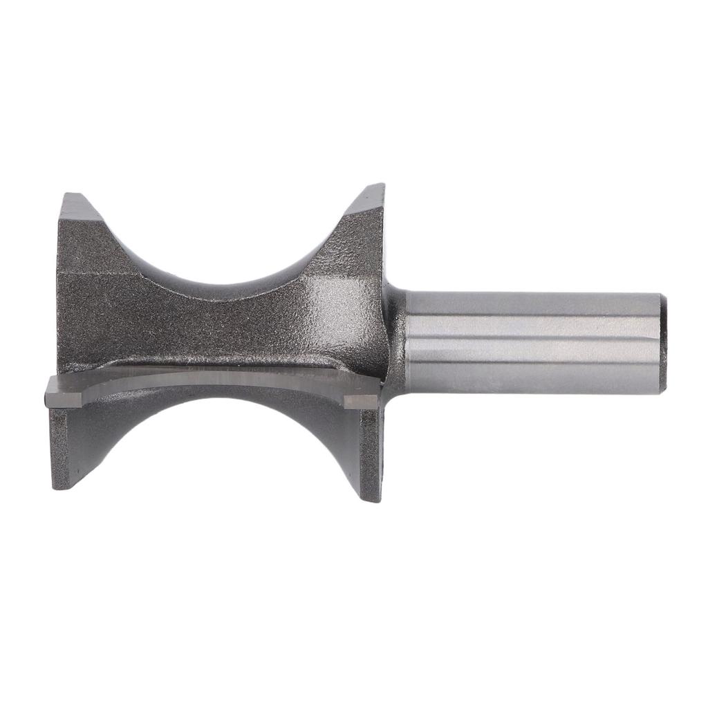 Bullnose Router Bit 12in Shank 1 14in Bead Diameter Tungsten Steel Half Round Bearing Router Bit