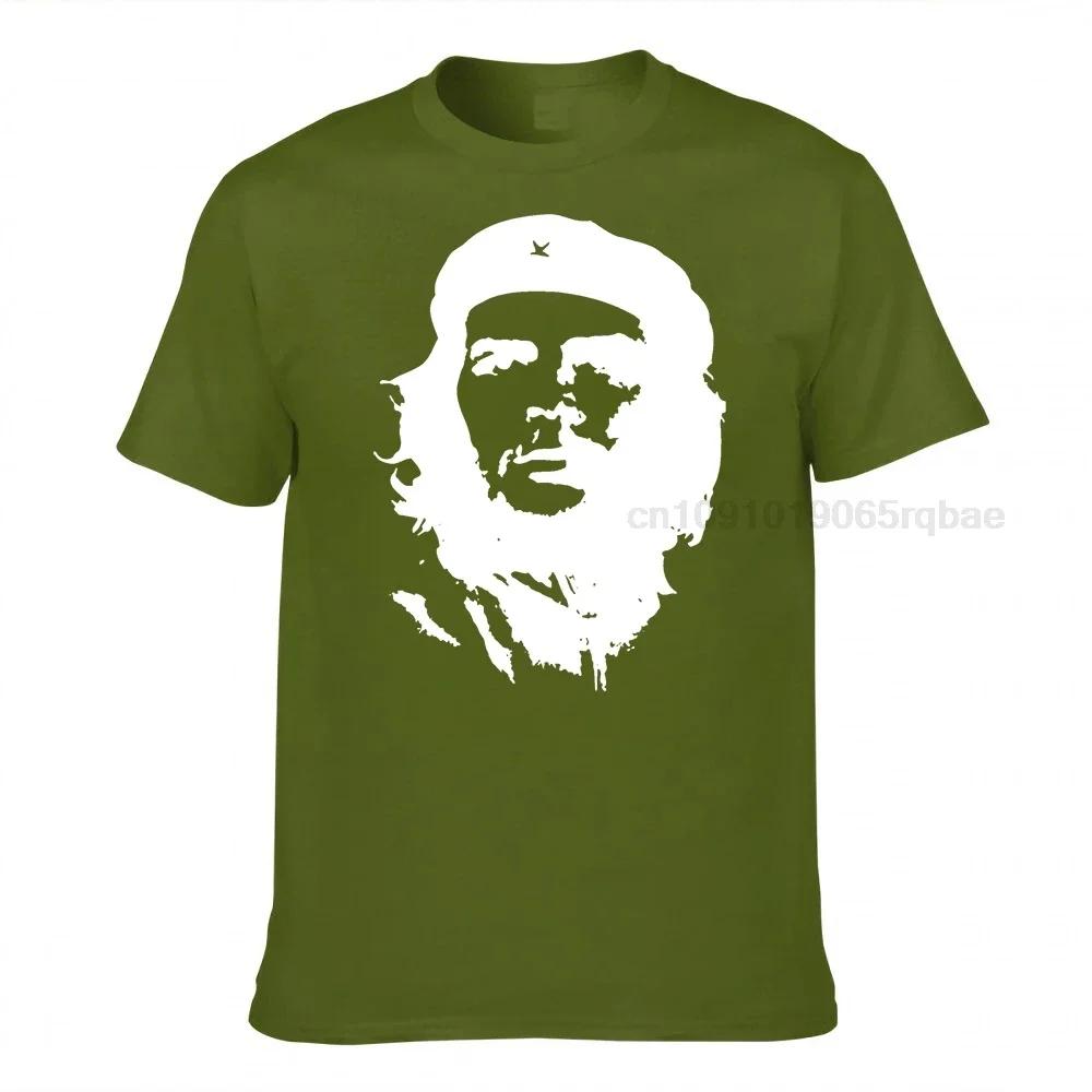 Che Guevara Hero Character Features Streetwear Autumn Winter Street Tops Tees 100 Cotton Casual Print New T Shirt Unisex