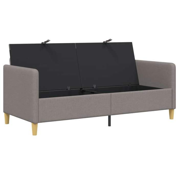 Maison Exclusive - Sofa avec rangement Taupe 172 x 78 x 87 cm Polyester