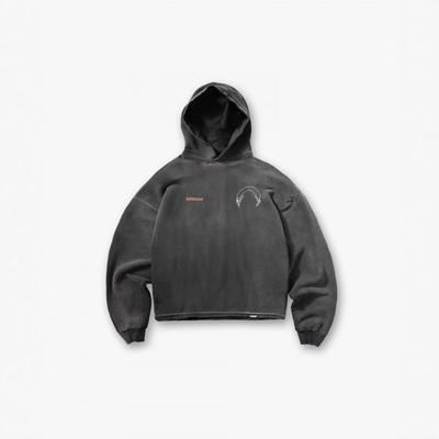 Oversized Washed Vintage Hoodie Men Women Streetwear Casual Long Sleeve Pullover Hooded Sweatshirt