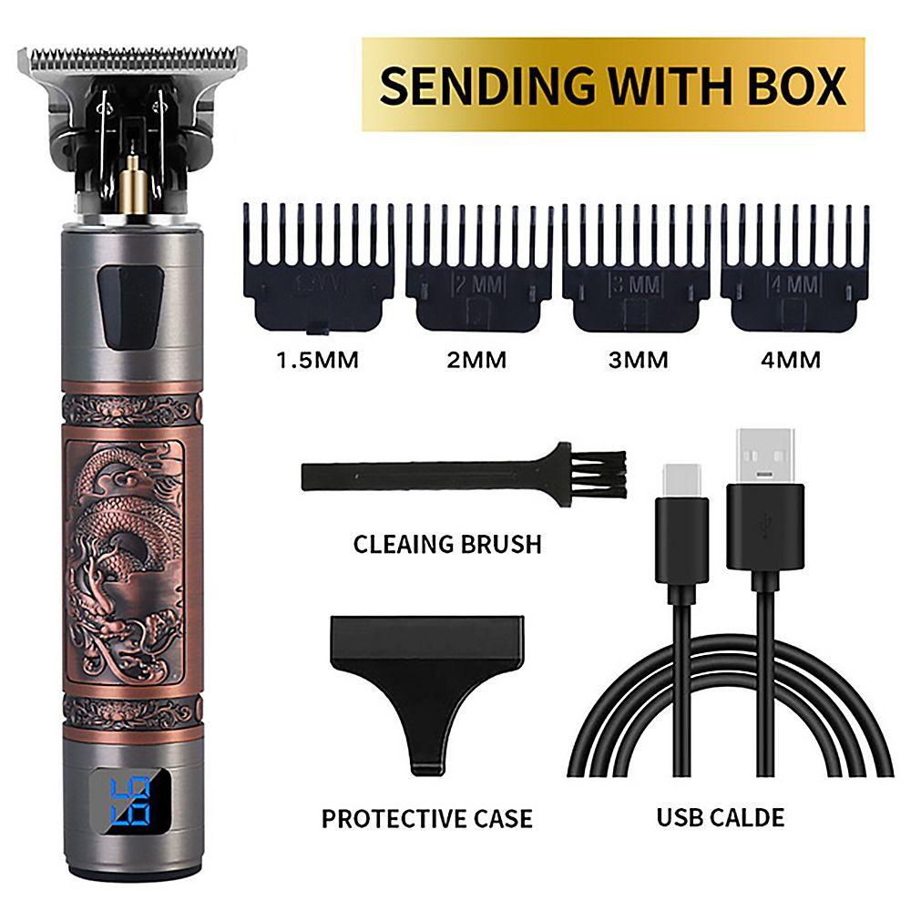 Hair Trimmer Machine Barber Shaving Machine Electric Shaver Clipper Rechargeable Beard Trimmer