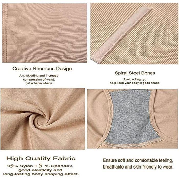 Femme Culotte Sculptante Invisible ,Culotte Gainante Taille Haute Pour Ventre plat,Gainante Ventre Plat Effet Amincissante