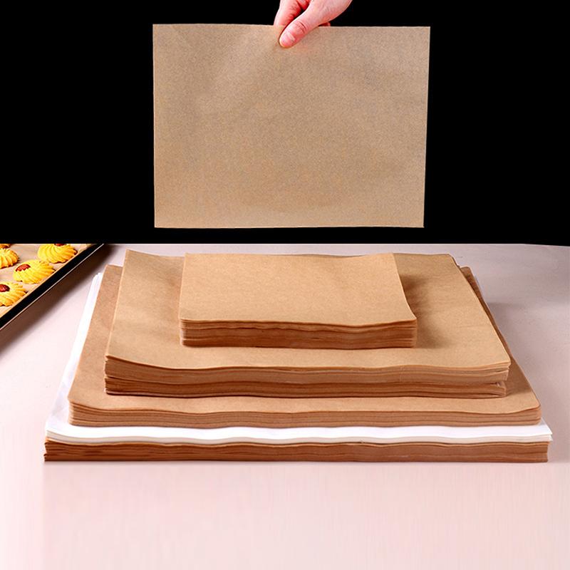 50/100 Stück Pergamentpapier Backpapier Antihaft Vorgeschnittenes Backpergament Backpapier Für Ofen Heißluftfritteuse Grillmatte Papier