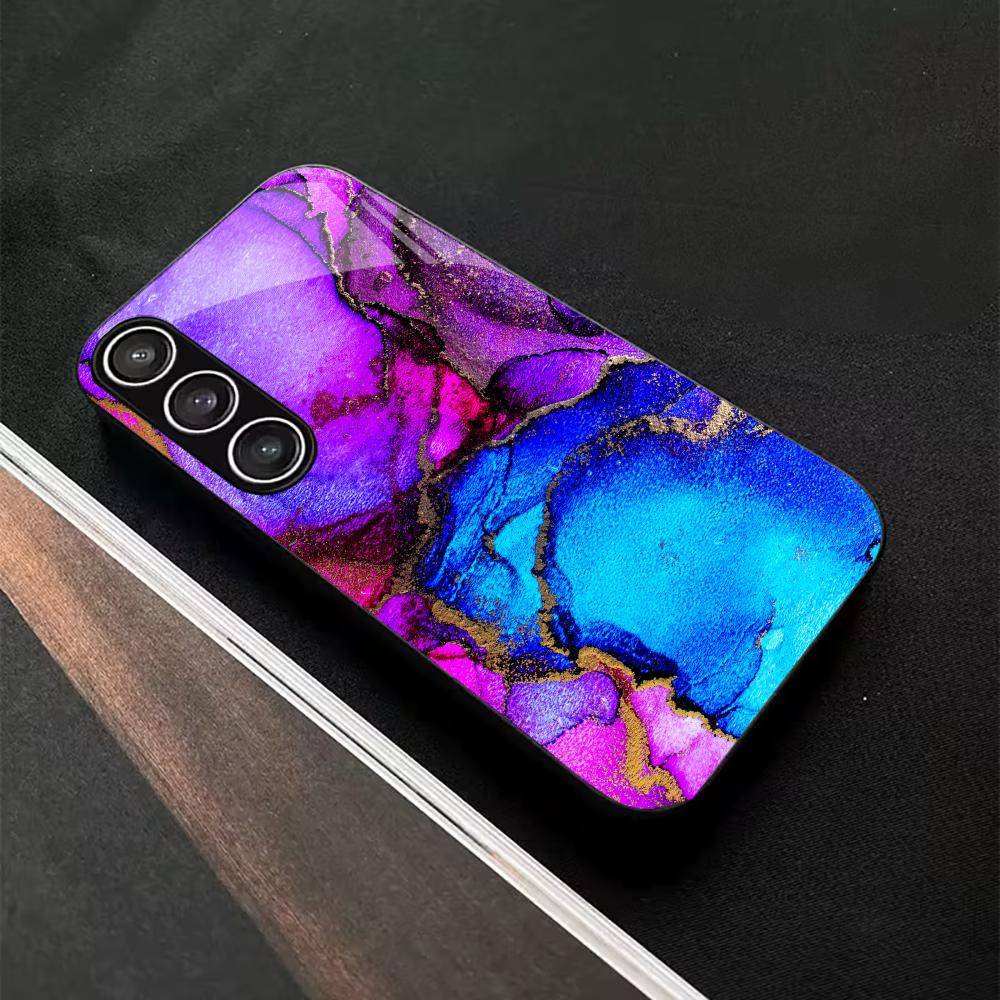 Protective Exquisite High-end PhoneCase Glass TPU PhoneCase for Samsung Galaxy S26 S25 S24 S23 S22 S21 FE,Ultra,Plus