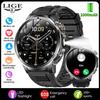 Outdoor Smart Watch Men 1000mAh Battery LED Flashlight SmartWatch Bluetooth Call Heart Rate Waterproof Sports Smartwatch