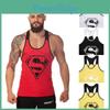 Superman Pattern Mens Sports Vest With Cotton Fabric For Summer Workout And Active Lifestyle