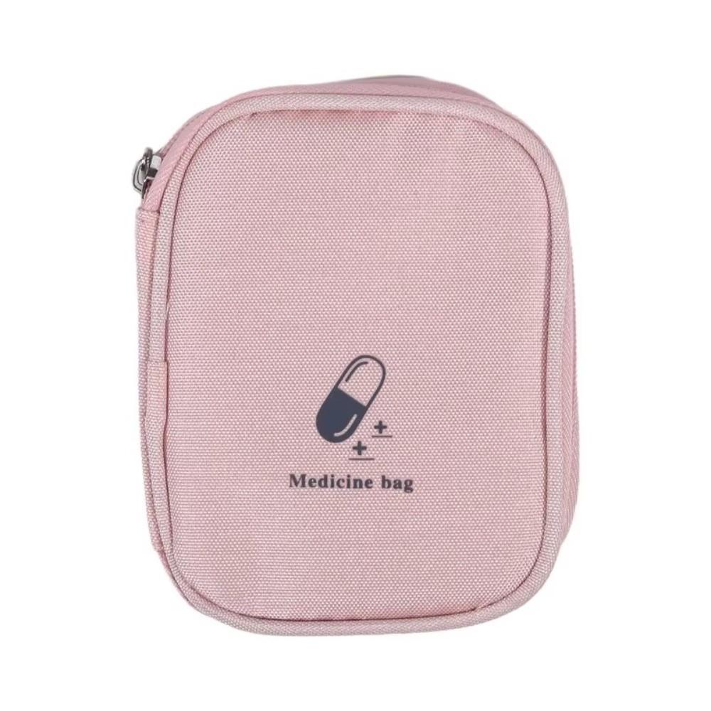 Soft Portable First Aid Medicine Bag Waterproof Durable Drug Storage Pouch Mini Pills Package Container Outdoor