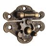 Antique Retro Vintage Decorative Latch Wooden Jewelry Box Hasp Pad Chest Lock