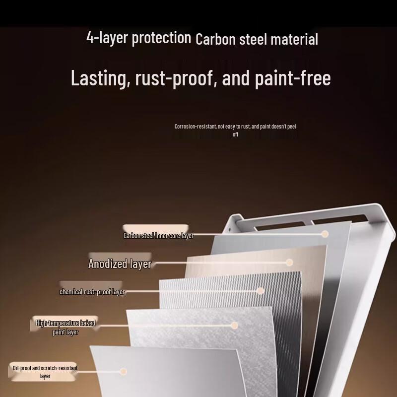 Yunshuang Wall-Mounted & Countertop Kitchen Storage Rack