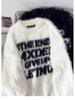 Unisex Rundhals Pullover - Trendig, Locker, Bequem Gestricktes für Herbst/Winter
