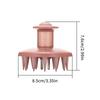 1pc Multifunctional Silicone Scalp Applicator Head Massage Care Brush Hair Care Essential Oil Liquid Guid Comb Shampoo Dispense