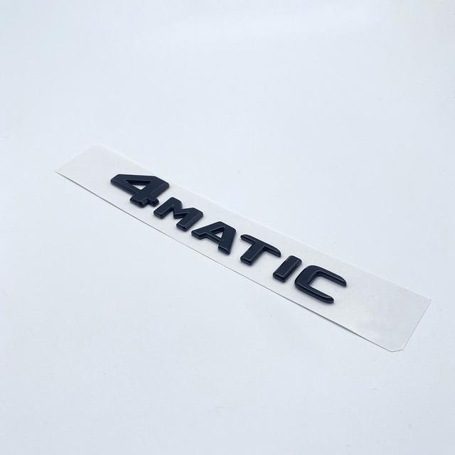 3D Glossy Black Letters X250d X350d 4Matic Etition 1 Emblem for Mercedes Benz X Car Fender Badge Trunk Nameplate Logo Sticker