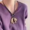 Featuring Retro Leopard Designs Pendant On Necklace In Sturdy Alloy For Various Occasions