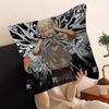 The S-Summer H-Hikaru Died Pillow Covers Cartoon Sofa Decorative Home Double-sided Printing Short Plush Cute Cushion Cover