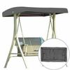 Replacement Canopy for Swing Seat 3 Seater Sizes Garden Hammock Cover  Outdoor Hanging Chair Swing Seat Covers