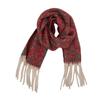 Women Winter Retro Knitted Long Scarf Headscarf Ladies Casual Striped Tassel Warm Scarve Mujer Foulard Thick Wrap Shawl  New