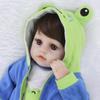 KEIUMI 48 cm Reborn Doll Boy Touch Soft Cloth Body Newborn Babies Dolls Toy With Giraffe Kids Christmas Birthday Gifts