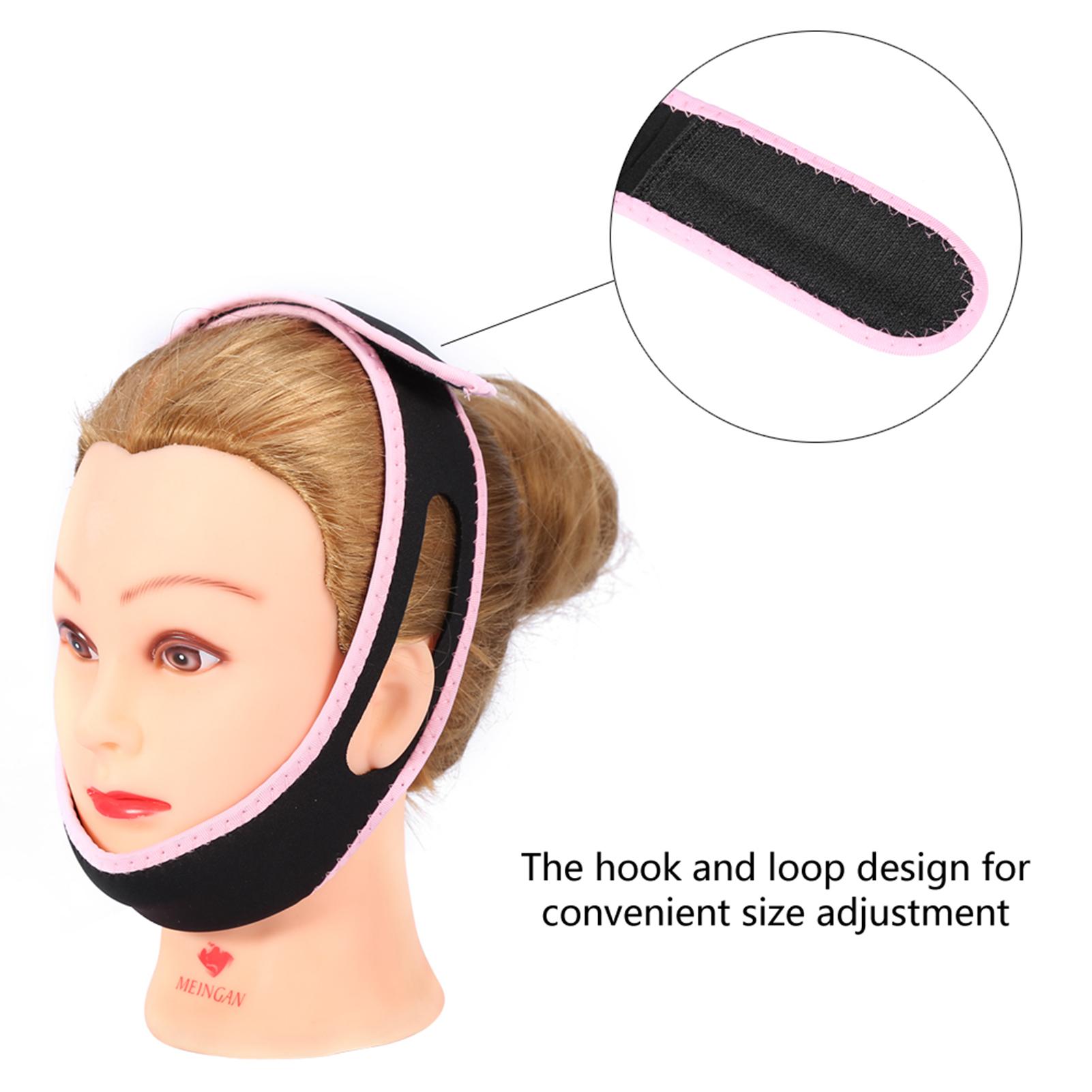 

Мужской Женский Регулируемый Пояс Против Храпа Стоп Храп Повязка на Голову Подбородочный Ремешок Поддержка Челюсти Розовый