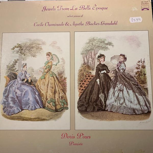

LP Record CÉCILE CHAMINADE, AGATHE BACKER GRO - Jewels From La Belle Epoque Select GS1024 GENESIS 1973 US Classical Used
