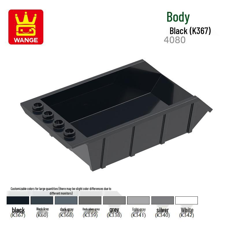 Wange Small Particle Compatible Building Block Car Accessories Parts - Models 30248, 2465W, 4080, 30275 100g