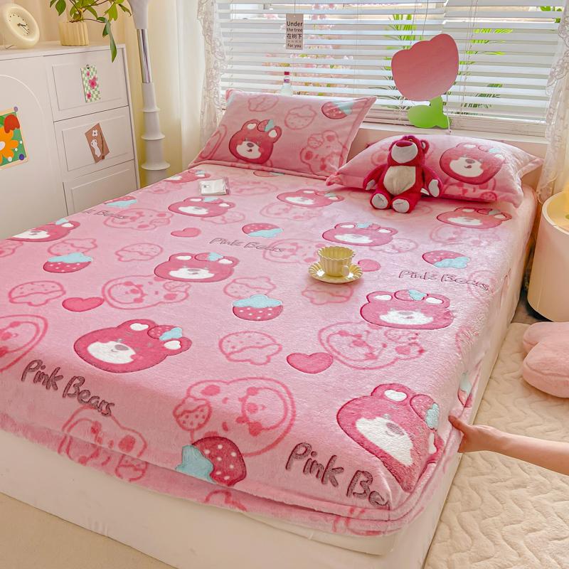 Зимняя теплая простыня для двойной кровати — фото 10