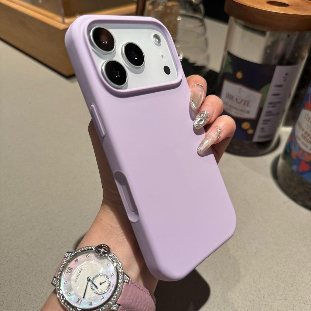 Liquid Silicone Invisible Magnetic Attraction, Suitable for iPhone17PROMAX Mobile Phone Case Ai Integrated Button Apple 16 Anti-drop
