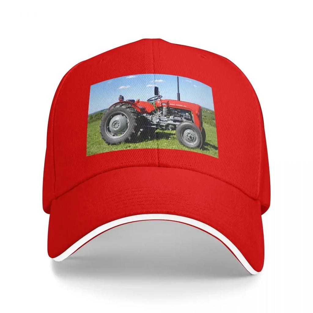 Massey Ferguson 35 Tractor Baseball Cap Cosplay Horse Hat Fashionable Icon Women's Golf Clothing Men's