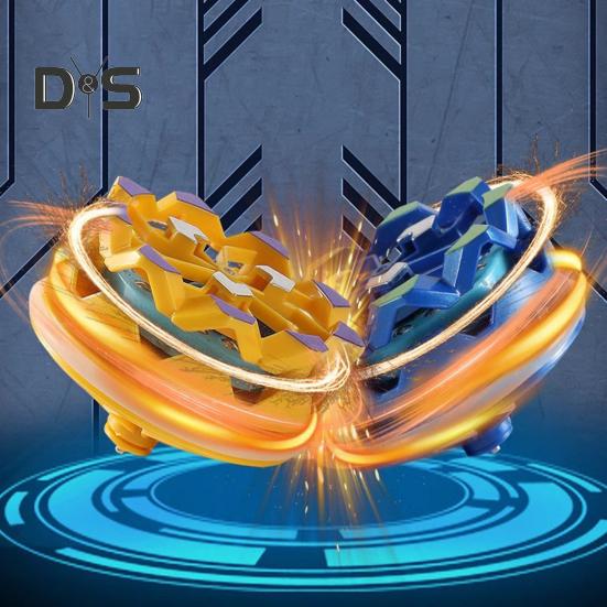 Spark Spinning Top Stress Relief Portable Luminous Gyro Collision Sparks Light-up Gyroscope Decompression Spinner Top Toy Kids Teens Adults Gift