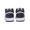 Jordan Air Jordan 1 Abrasion Resistant Low top Vintage Basketball Shoes Men's Black Purple 553558-131(Team85-)