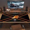 Phoenix Suns Mouse Pad Large Gaming Table Cushion Nonslip Laptop Tablet Big Mousepad Xxl Mat Mini Pc Playmat With Lock Edge