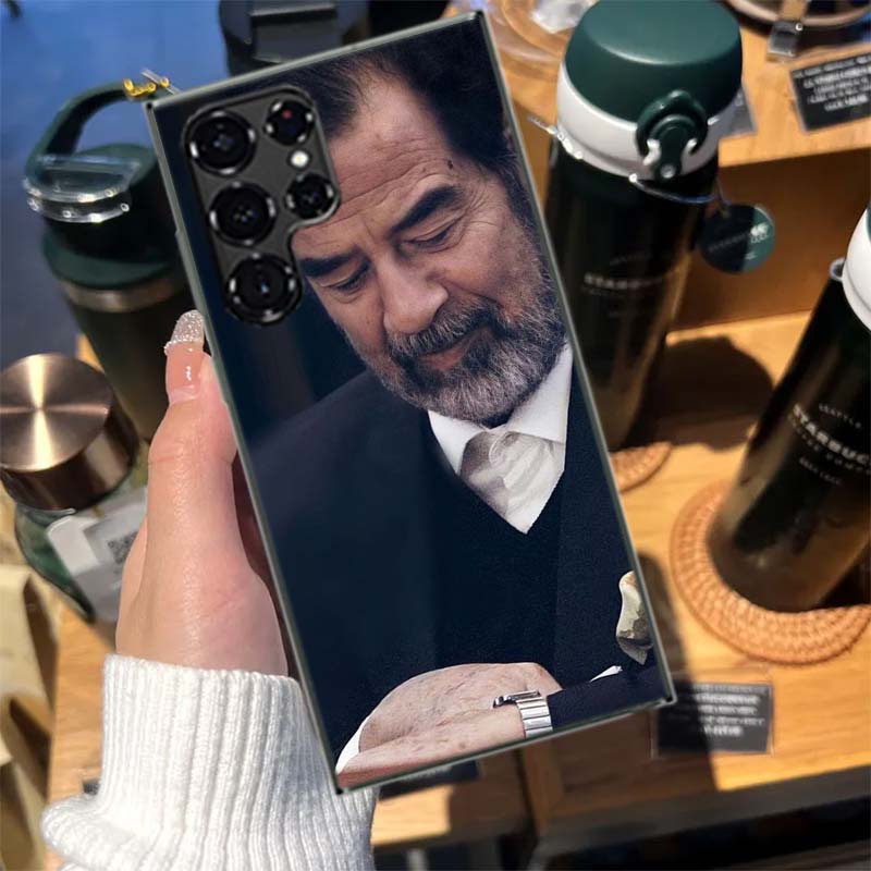 

Etui Fashion Saddam Hussein Iraq Arabic Cases Phone Case for Samsung Galaxy S26 Ultra S25 Edge S24 S23 FE S21 Plus S20 S22 S10 C Samsung S23 Plus